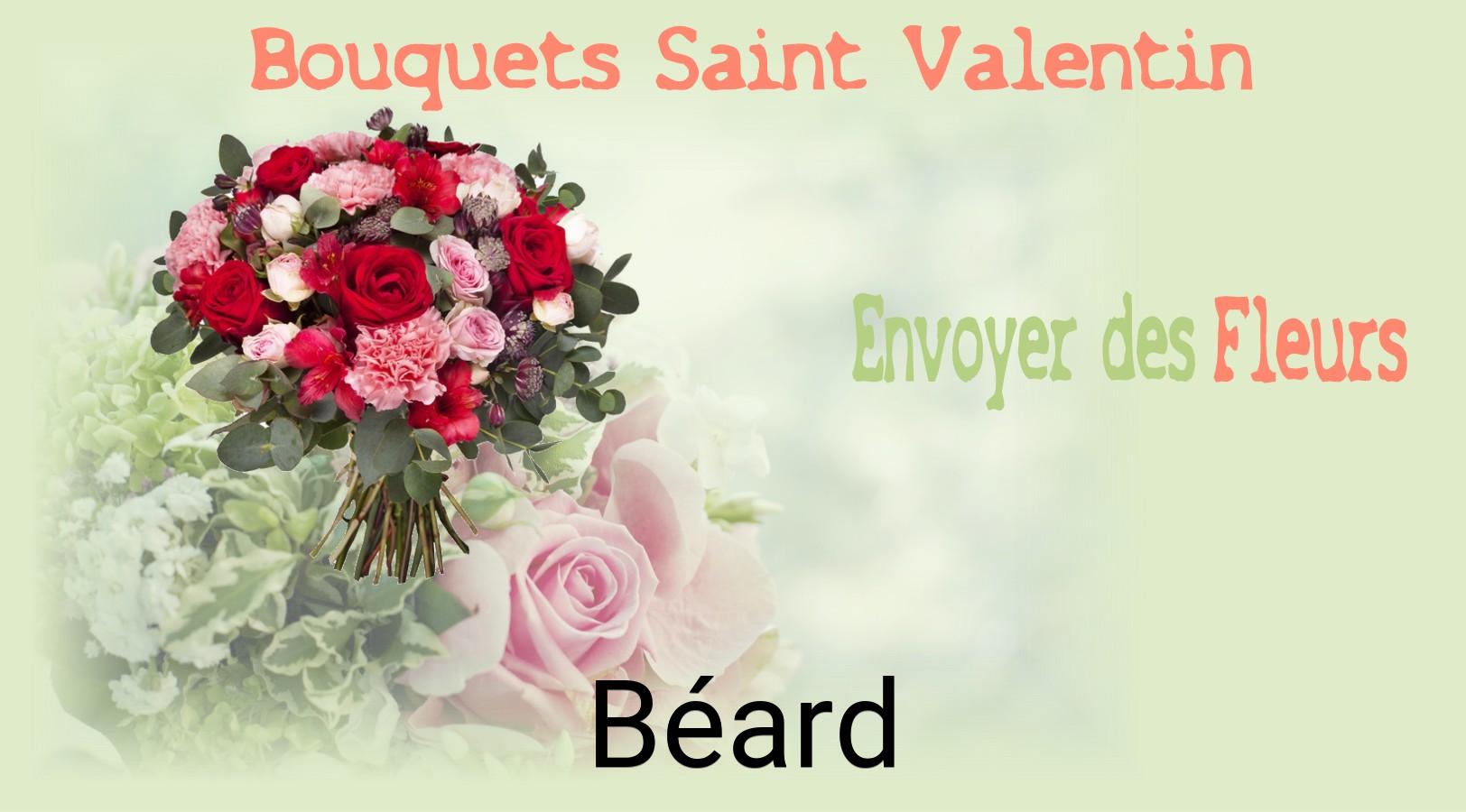 Roses de Saint-Valentin livrées à Béard